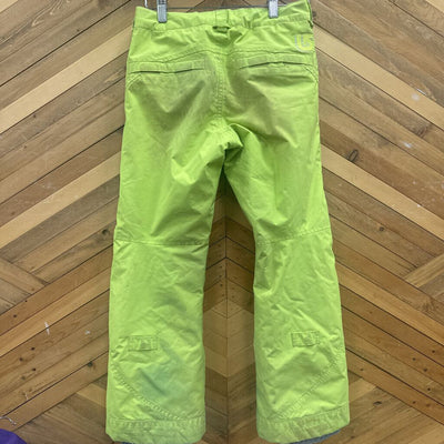 Burton - youth snow pants- MSRP $170: GReen -children-MD Y