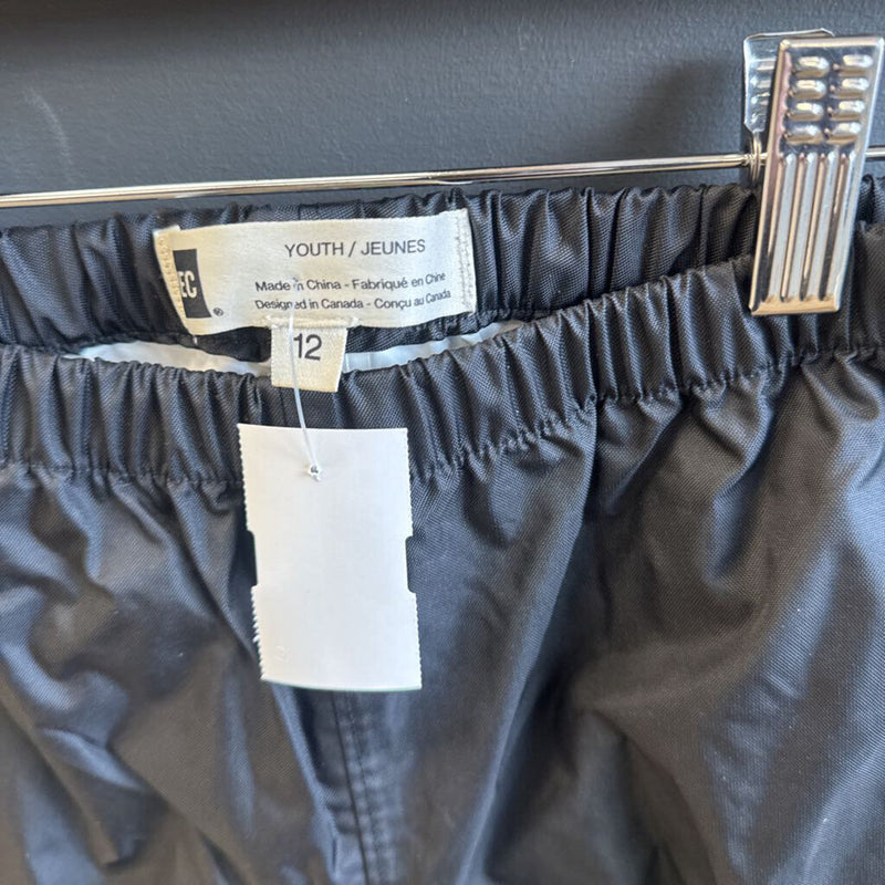 MEC - Kids Rain Pants - MSRP $60: Black-children-12Y