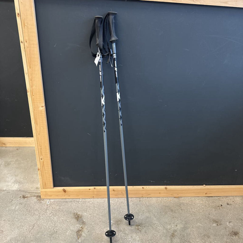 K2 - Power Composite Downhill Ski Poles - MSRP $80: Black/Grey/White--120cm