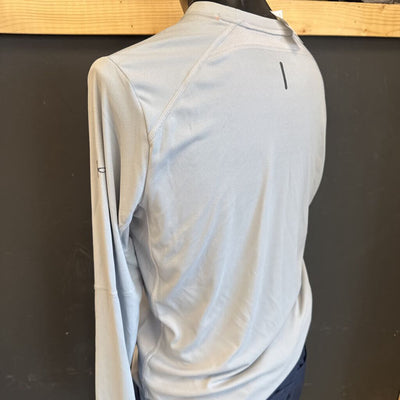 Under Armor- loose fit active shirt : Grey -men-LG