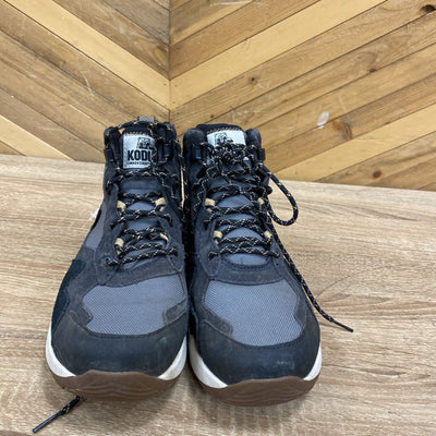 Kodiak X Fates - Women's Kenosee Day Hiker Boots - MSRP $190: Black/Grey-women-W9