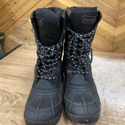 Kamik - Women's Nation Pro Winter Boots - MSRP $150: Black-women-W8