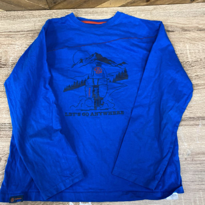 Ternua- l/s t-shirt youth : Blue -children-LG Y