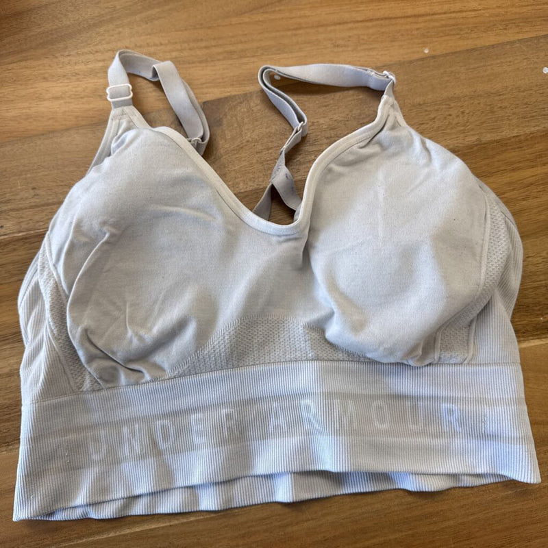 Under Armour - Sports Bra: Cream -women-XS