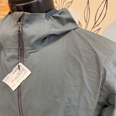 janji - Men's Rainrunner Ultralight Pack Jacket - MSRP $290: Grey-men-SM