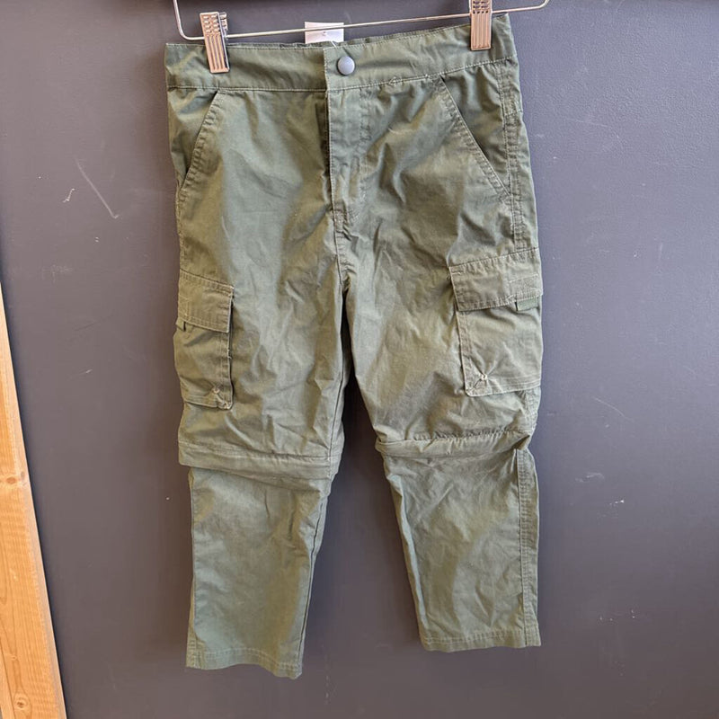 Mountain Warehouse - Kids Zip-Off Hiking Pants - MSRP $50: Green-children-7-8Y