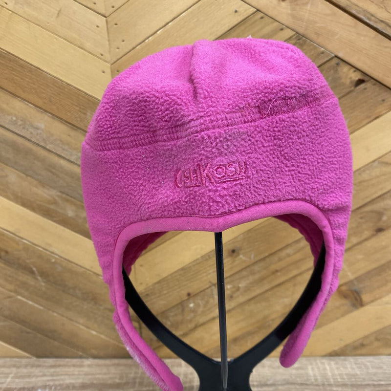 Pink Fleece Hat for Children: pink-children-