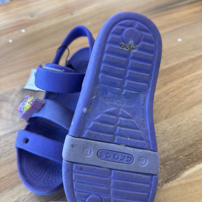 Crocs - Kids Sandals - MSRP comp $50: Purple-children-13T