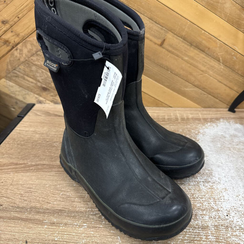 Bogs - Kids Classic Neoprene Boot - MSRP $100: Black-children-1Y