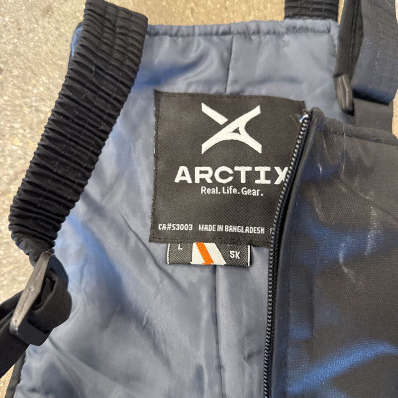 Arctix- Youth Bib ski pants : Black -children-LG Y