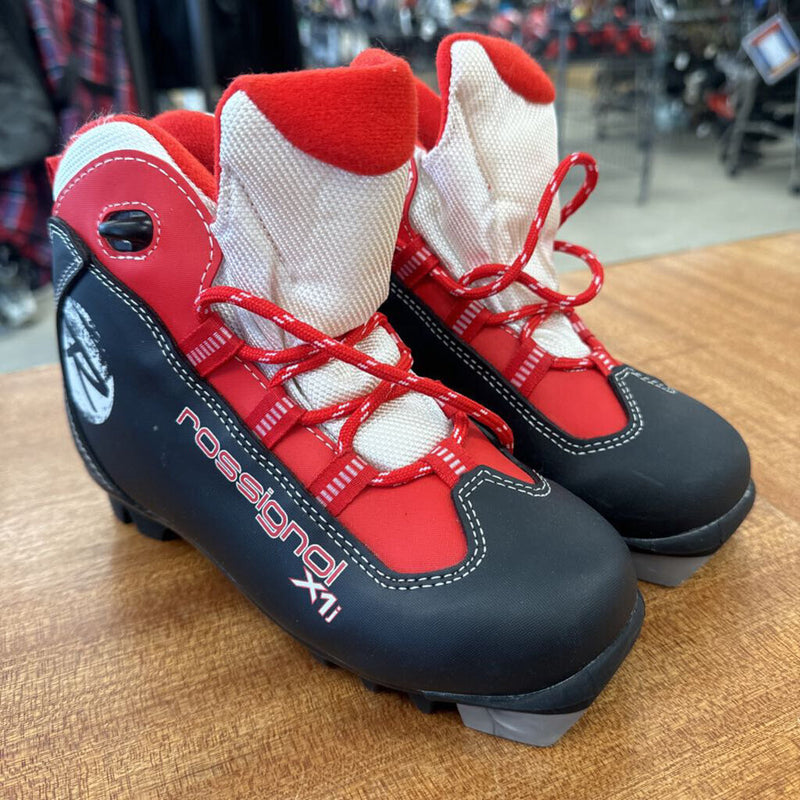 Rossignol - X1 Jr NNN Cross Country Ski Boots - MSRP $119: Black Red -children-33