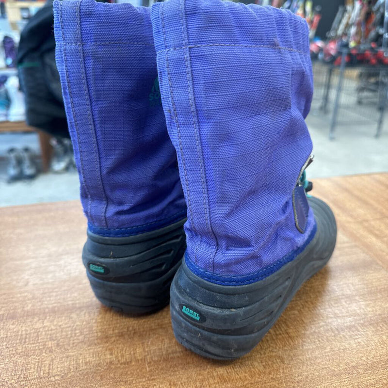 Sorlel - Youth winter boot- MSRP $110 : Purple -children-13Y