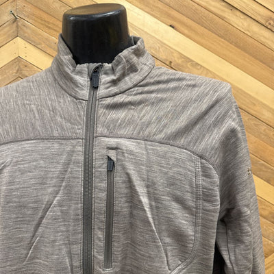 icebreaker - Men's Merino Full-Zip Athletic Fleece - MSRP $260: Light Brown-men-LG