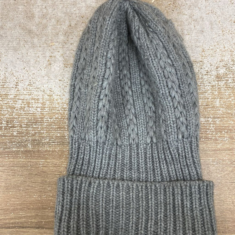 Zara - Knit Toque: Grey-unisex-MD