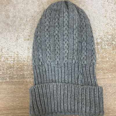 Zara - Knit Toque: Grey-unisex-MD