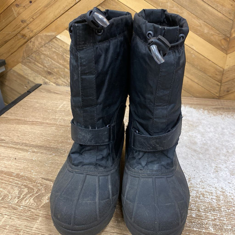 Columbia - Youth Powderbug winter boots - MSRP $80: Black -children-6Y