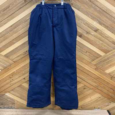 Oshkosh- suspender ski pants : Navy -children-12y