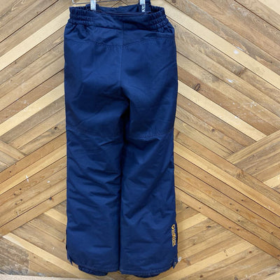 Oshkosh- suspender ski pants : Navy -children-12y