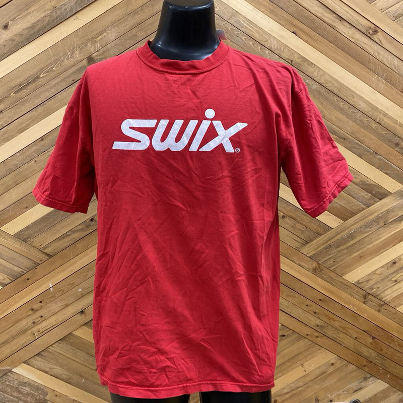 Swix - T-Shirt: Red/White-unisex-LG