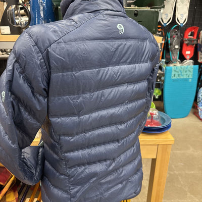 Mountain Hardwear - Women's 750-Fill Down Jacket - MSRP $440: Navy Blue-women-MD