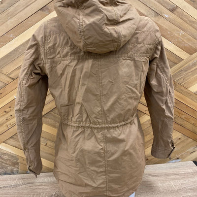 Columbia- Fleece lined lightly insulated jacket- MSRP $ 119: Tan -women-SM