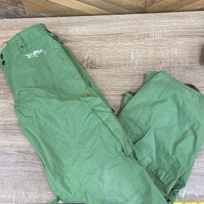 Burton - Women's Snow Pants : Green/Brown-women-XS