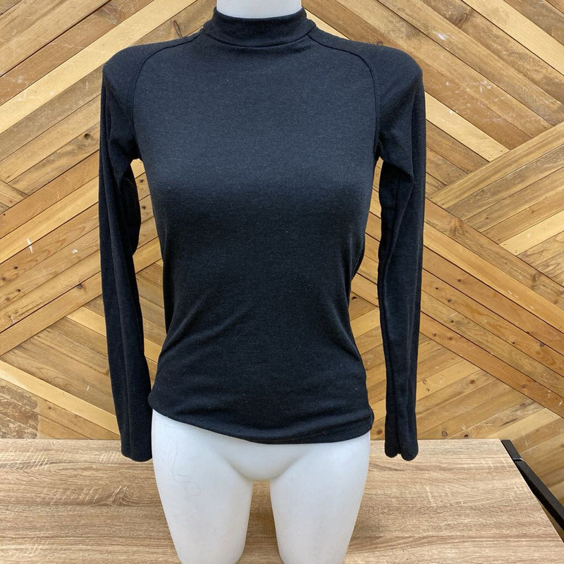 Wedze - Women’s Baselayer Top BL 100 : Dark Grey-women-XS