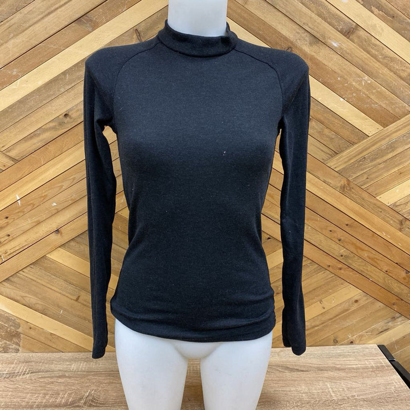 Wedze - Women’s Baselayer Top BL 100 - MSRP $10: Dark Grey-women-XS