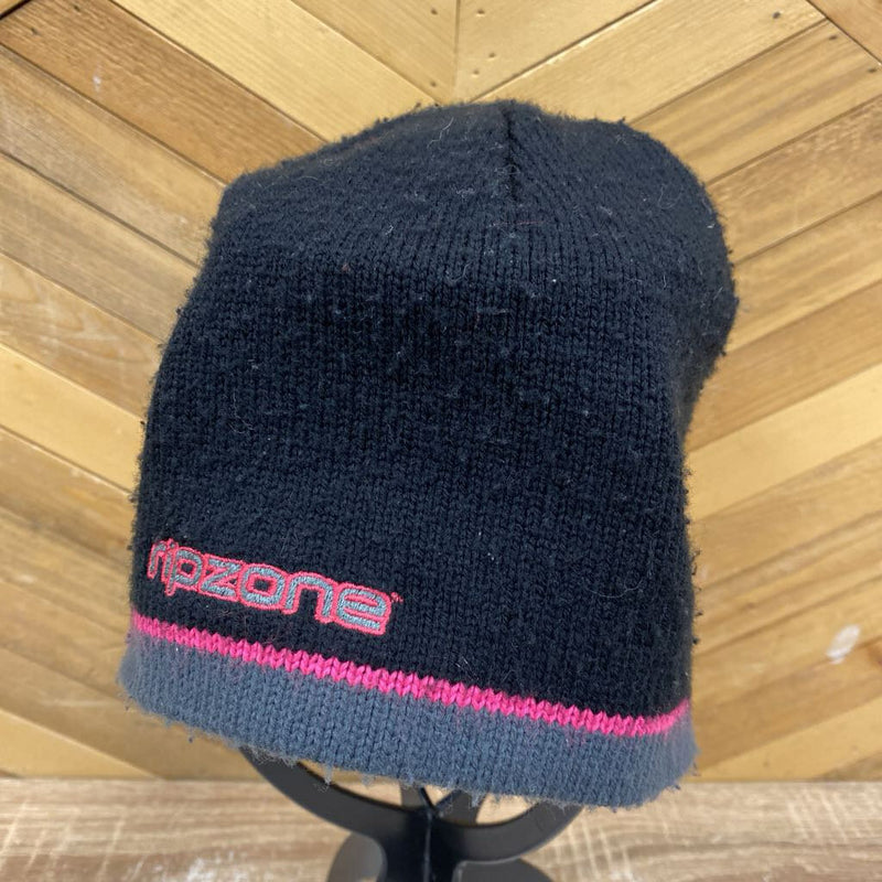 Ripzone - Toque- MSRP comp $9: Black/Grey/Pink-unisex-