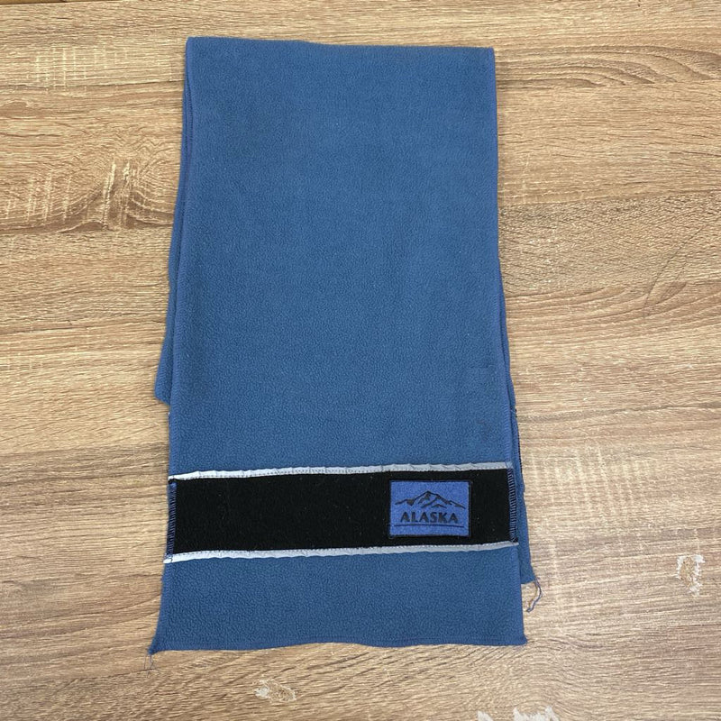 Cruisewear & Co - Fleece Scarf: Blue/Black-unisex-