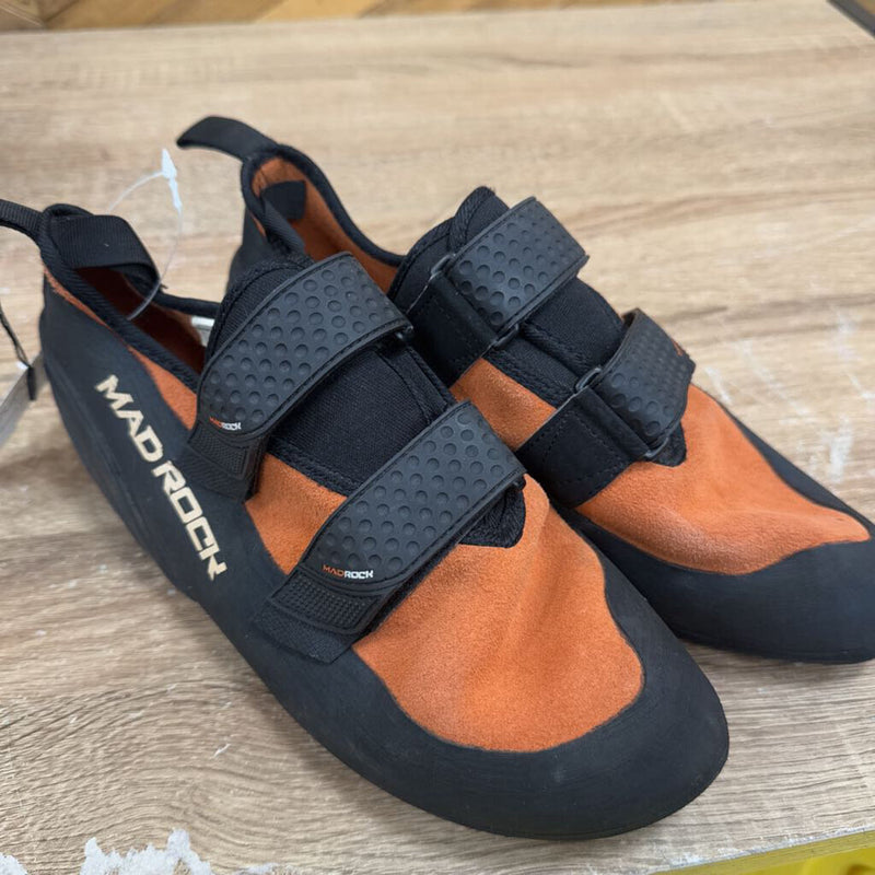 Mad Rock - Flash Climbing Shoes - MSRP $100: Orange/Black-unisex-9.5