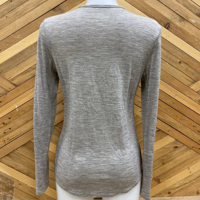 Cloudveil - Women's Merino Wool Baselayer Top : Brown-women-SM