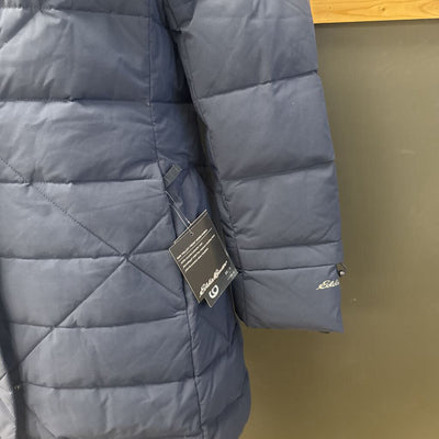 Eddie Bauer - Women's Sun Valley Frost Down Parka - MSRP $379: Blue-women-MD