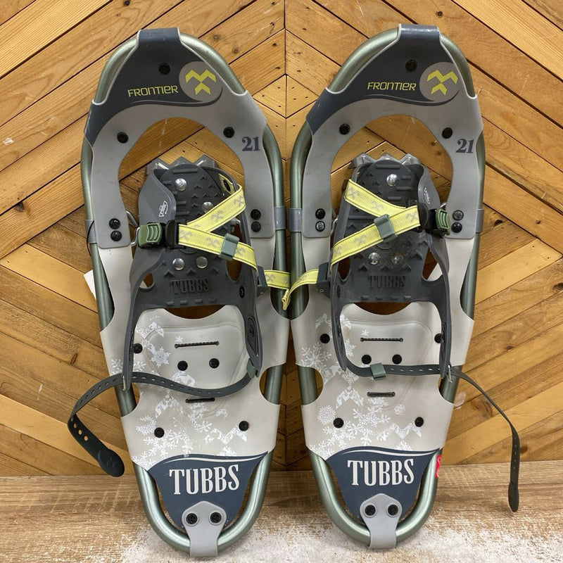 Tubbs - Kids Frontier Snowshoes - MSRP $180: Grey/Light Grey--21"