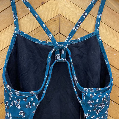 Jolyn - Women's Swimsuit - MSRP $94: Navy/Teal-women-30