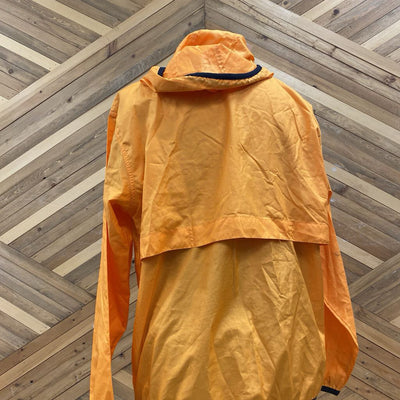 Sideout - Windbreaker Jacket: Orange/Black-unisex-SM