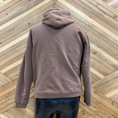 Prana- Men's fleece lined zip hoodie- MSRP $95 : Brown -men-MD