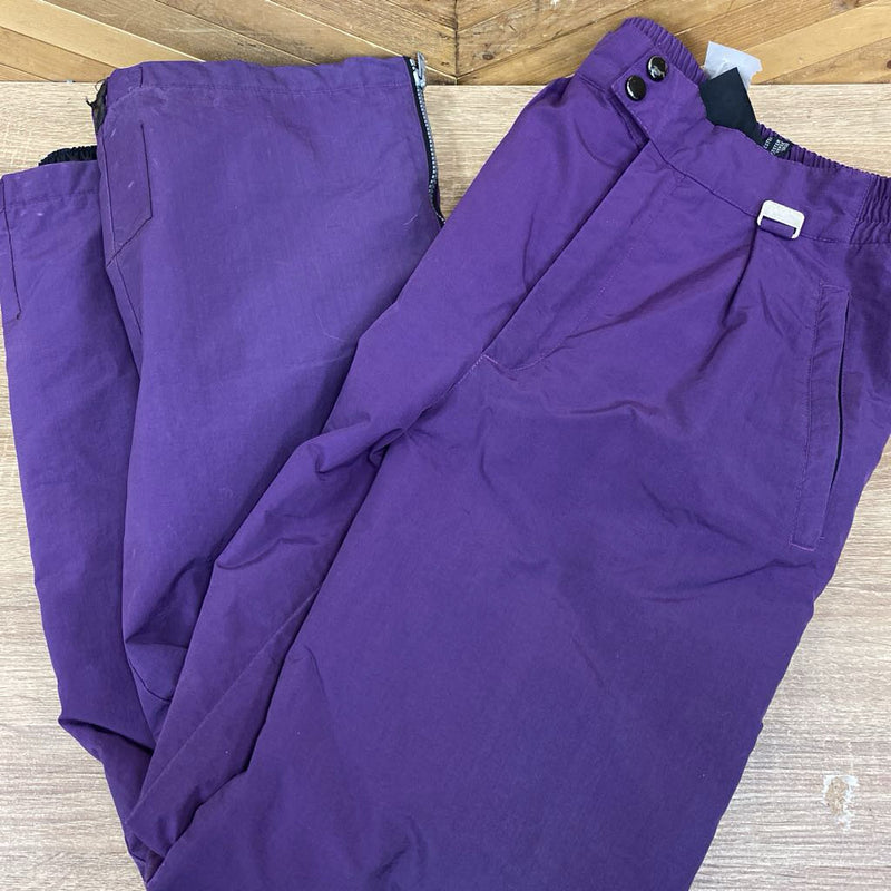 Mountain Goat- insulated ski pants : Purple -unisex-SM