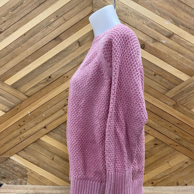 Old Navy - Women's Knit Crewneck Sweater - MSRP $45: Pink-women-XS