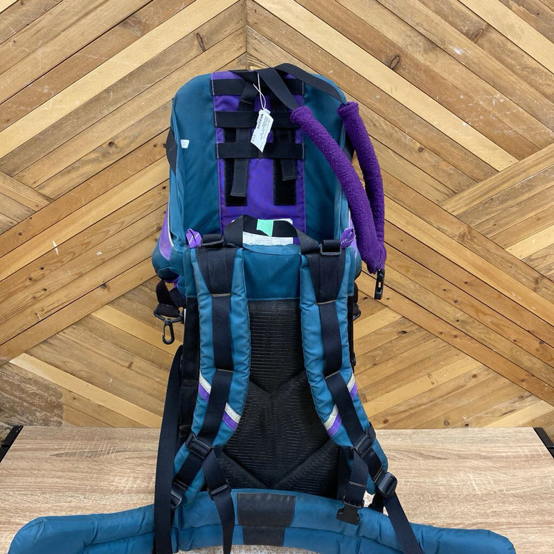 Kelty Kids - Country Child Carrier Backpack : Teal Green/Purple--