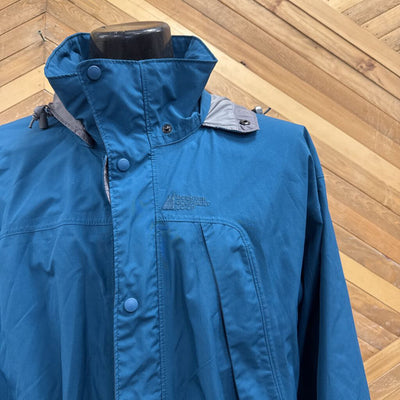 MEC - Men's Rain Jacket - MSRP $140: Blue-men-LG