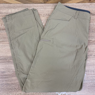 Eddie Bauer - Men's First Ascent Hike/Trail Pants - MSRP $120: Brown/Tan-men-38/34