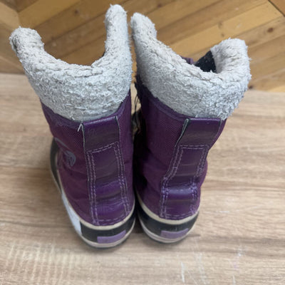 Sorel - Kids' Winter Boots - MSRP $80: Black/Violet-children-2