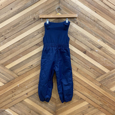 Columbia - Toddler Fleece Bib Snow Pants - MSRP $105: Navy -children-4T