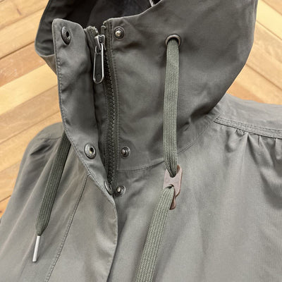 MEC- women's trench style rain jacket- MSRP $140 : Green -women-SM