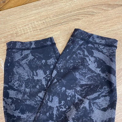 Lole - Women's High-Waisted Printed Active Leggings - MSRP $119: Black/Grey Camo-women-2XL