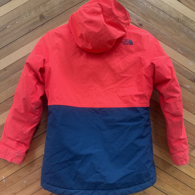 The North Face- Youth Insulated winter jacket- MSRP $220: Pink Navy -children-10/12Y