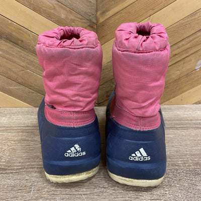 Adidas- Youth winter boot - MSRP $ : Pink NAvy -children-1Y