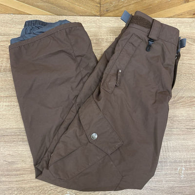 686 - Kids Ski Pants - MSRP comp $170: Brown-children-XL