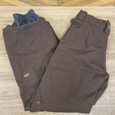 686 - Kids Ski Pants - MSRP comp $170: Brown-children-XL